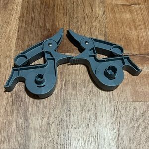 Wrap Buddies Tabletop Gift Wrapping Tape Accessory Tool Adjustable Gray